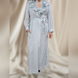 Rare Vintage Christian Dior Floral Ruffled Long Nightgown – Saks Fifth Avenue